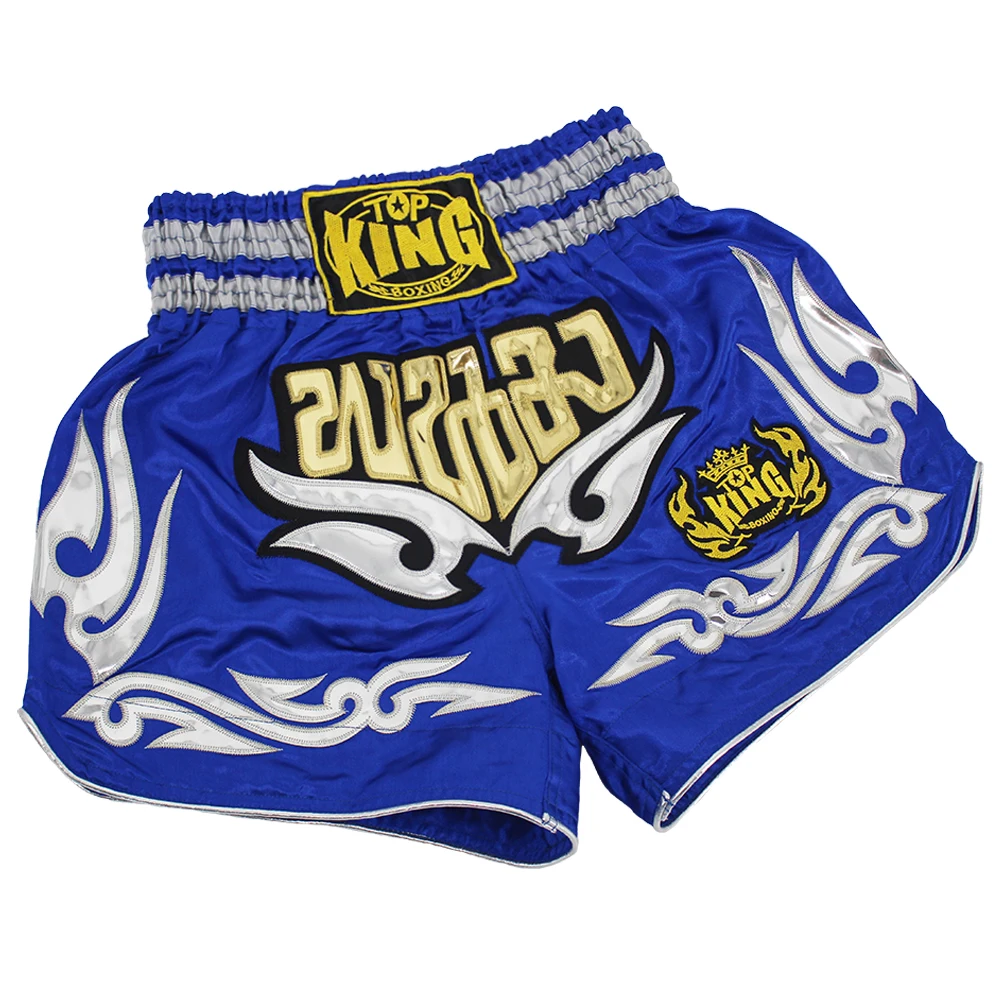 Top Trends: Mma Tiger Muay Thai Personality MMA Boxing Sports Fitness Breathable Boxing Shorts Fist Pants Running Fights Mma Shorts Sanda Shoppable Styles