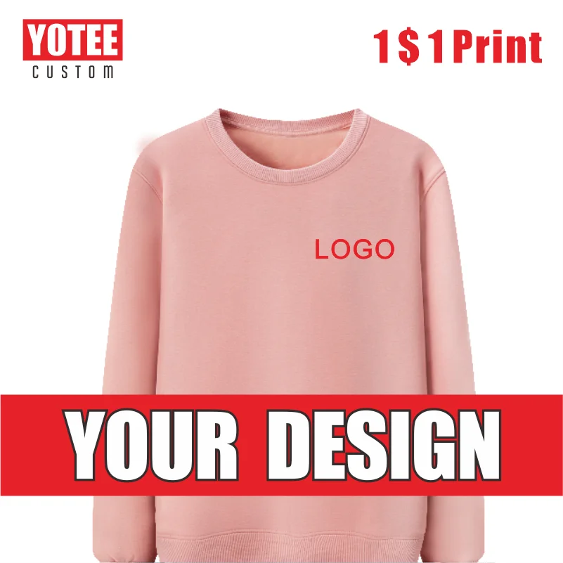 Top Trends: YOTEE2021 Thick Hoodies Sweatshirts Welldone Women's Hoodie DIY Logo Custom Group Personal Custom Embroidery Unisex Shoppable Styles