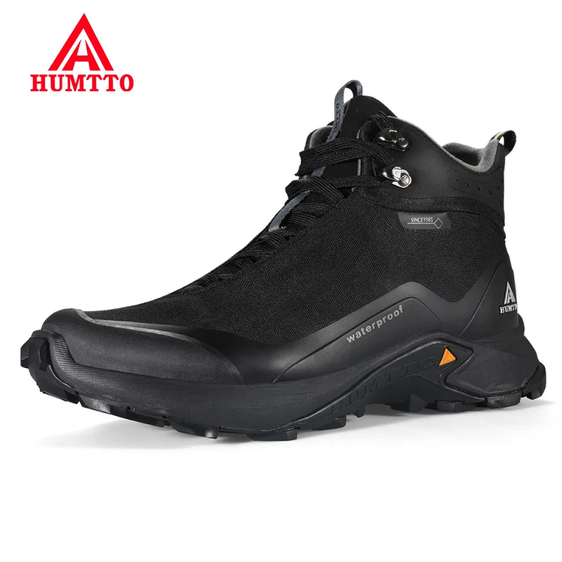 Top Trends: HUMTTO Platform Boots For Men Male Winter Rubber Work Safety Mens Ankle Boots Black Tactical Sneakers Designer Hiking Shoes Man Shoppable Styles