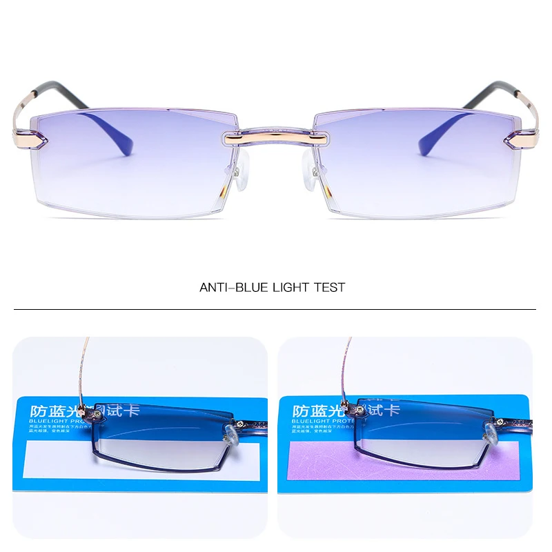 Top Trends: Seemfly Finished Myopic Glasses Ultralight Comfortable Frame Glasses For Men Women Anti Blue Light Myopia Spectacles -1.0 ~ -4.0 Shoppable Styles - Image 6