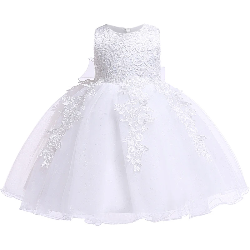 Top Trends: Summer Baptism 1st Birthdays Dress For Newborn Dresses Infantil Christening Clothes Big Bow Baptism Princess Tutu Dress Shoppable Styles