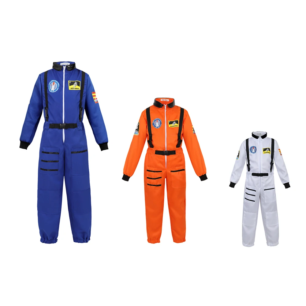 Top Trends: Astronaut Costume For Kids Space Suit Role Play Dress Up Costume School Uniforms Cosplay Party Shoppable Styles