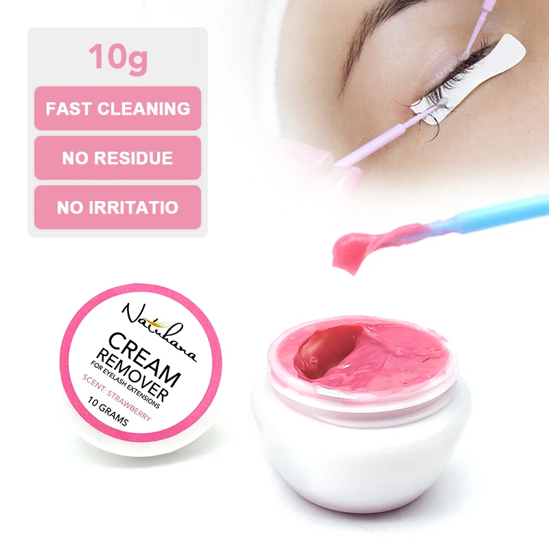 Top Trends: NATUHANA Eyelash Glue Remover Quick Unloading Adhesive Professional Cream Remover For Eyeslashes De Pestaña Makeup Tools Shoppable Styles