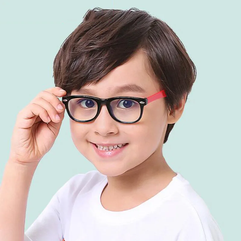 Top Trends: KIids Square Glasses Rivets Children Boy Girls 3-12 Years Prescription Eyewear 0 -0.5 -0.75 -1.0 -1.5 -2.0 -3.0 -4.0 Shoppable Styles - Image 3