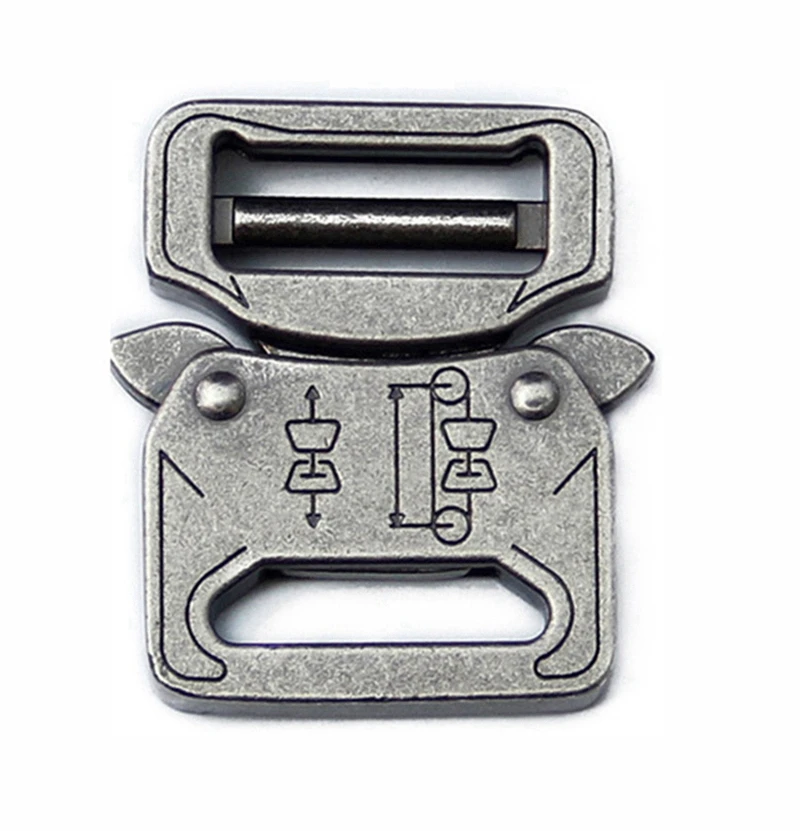 Top Trends: 27mm Metal Quick Side Release Buckles For Webbing Tactical Belt Buckle Safety Strong Hooks Clips DIY Outdoor Luggage Accessories Shoppable Styles - Image 3