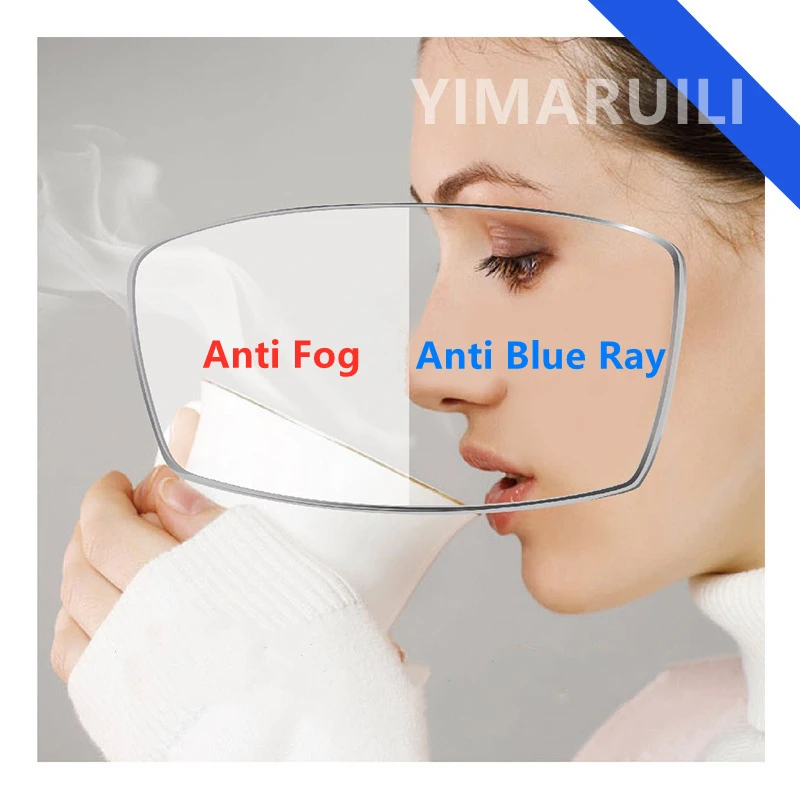 Top Trends: YIMARUILI 1.56 / 1.61 / 1.67 / 1.74 Anti-Fog Anti-Blue CR-39 Resin Anti-reflective Anti-scratch High Quality Aspherical Optical Lens Shoppable Styles