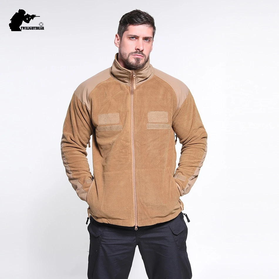 Top Trends: Winter Men's Fleece Jackets Coat Outerwear Military Multi Pocket Thicken Jacket Men Clothing Waterproof Jacket Liner AF009 Shoppable Styles