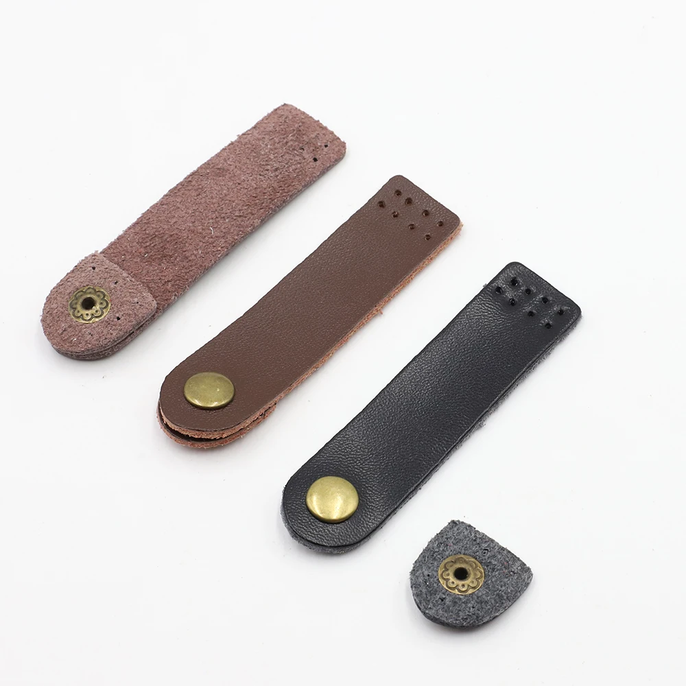 Top Trends: 5PCS / Lot DIY Handmade Wallet Purse Hasp Buttons Clasp For Handbag Card Pack Clutch Bag Buckle Accessories Genuine Leather KZ0231 Shoppable Styles