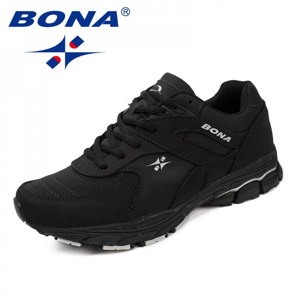 Top Trends: BONA New Classics Style Men Running Shoes Lace Up Men Athletic Shoes Outdoor Jogging Sneakers Comfortable Light Shoppable Styles