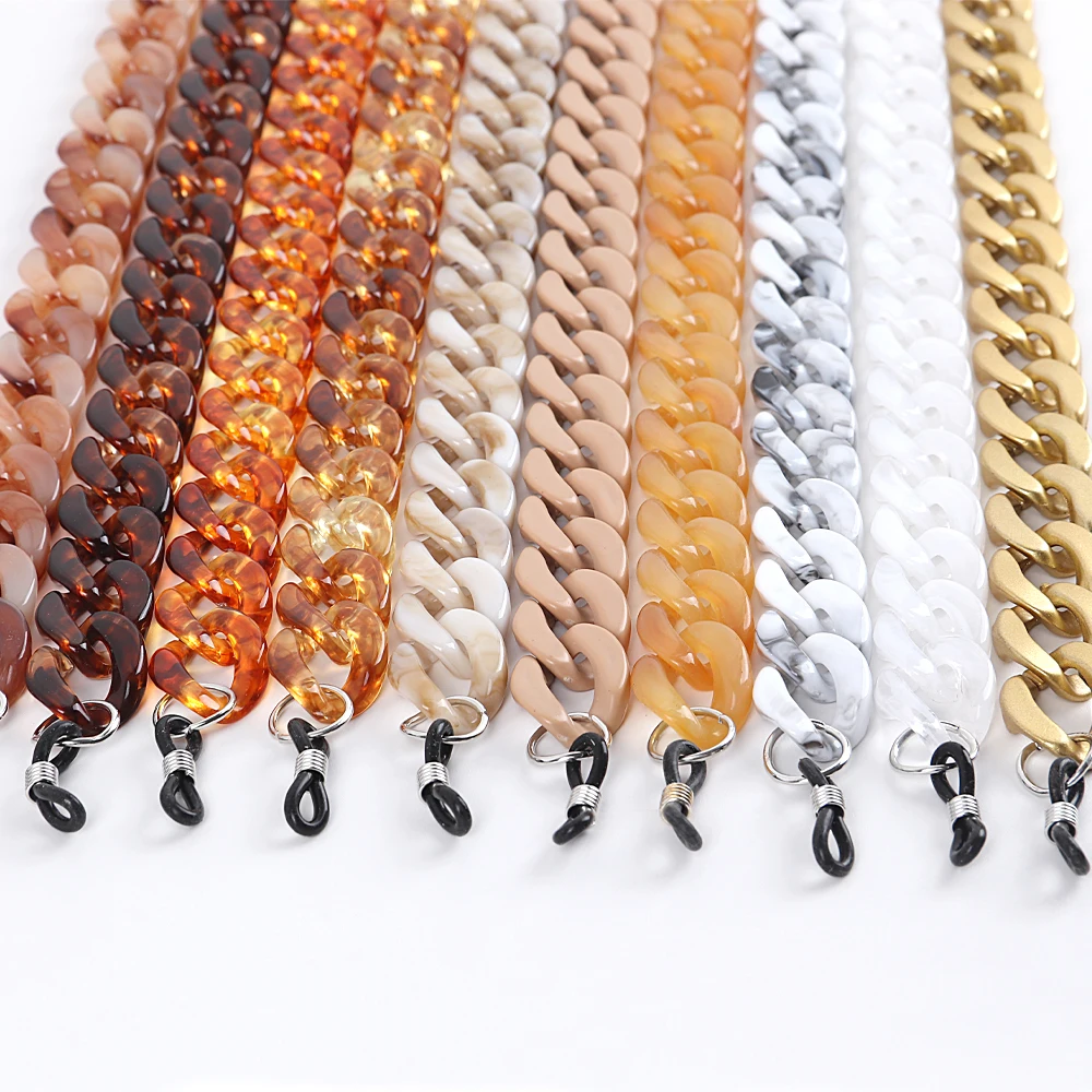 Top Trends: Acrylic Glasses Chains For Women Holder Cord Reading Sunglasses Chain Men Lanyard Eyeglasses Hanging Neck Chain Strap Rope Trend Shoppable Styles