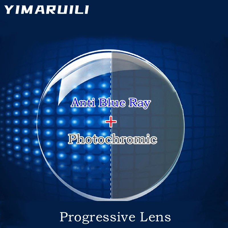 Top Trends: YIMARUIL 1.56 / 1.61 / 1.67 / 1.74 Anti-scratch Wide Field Of View Custom Anti-blue Light + Photochromic Progressive Multifocal Lens Shoppable Styles