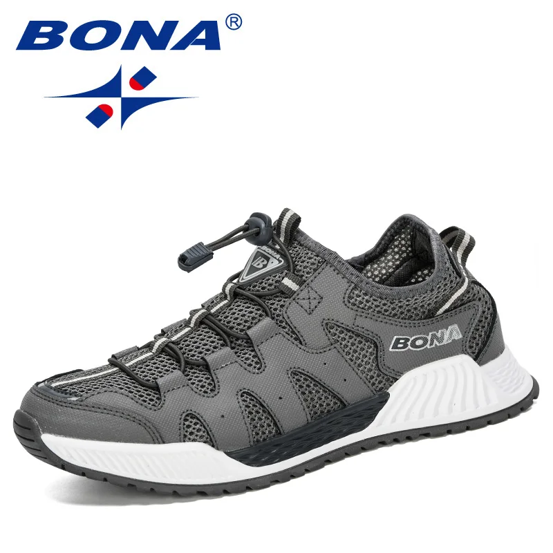 Top Trends: BONA New Designers Mesh Running Shoes Men 46 Large Size Sneakers Walking Jogging Casual Shoes Man Athletic Fotwear Trendy Shoppable Styles - Image 6