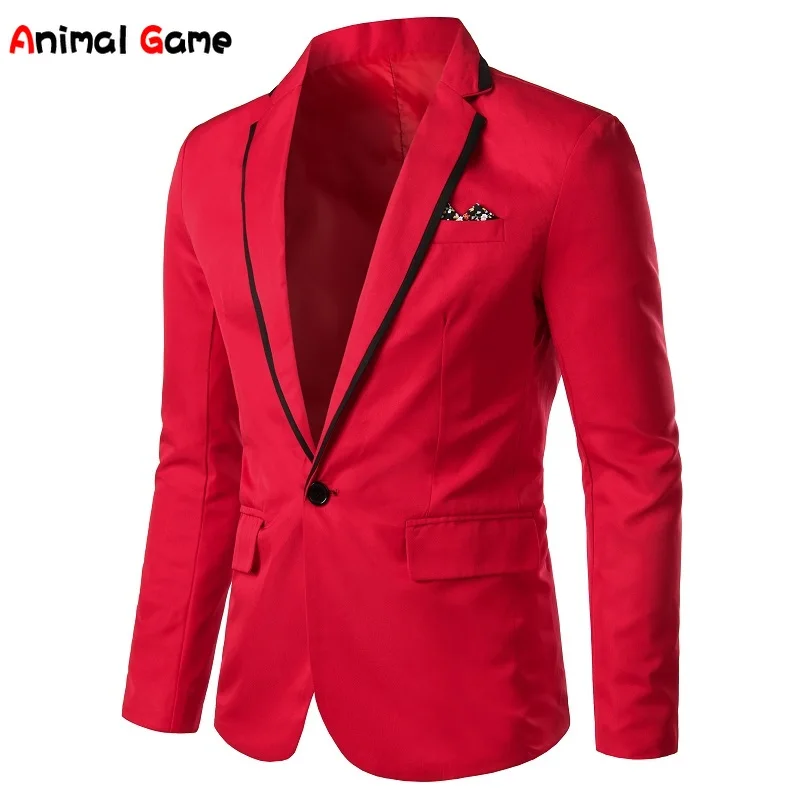 Top Trends: Man Party Dresses Leather Dress Coats Suits Blazer Clothing Men's Solid Color Suit Coat Mens Blazers Shoppable Styles