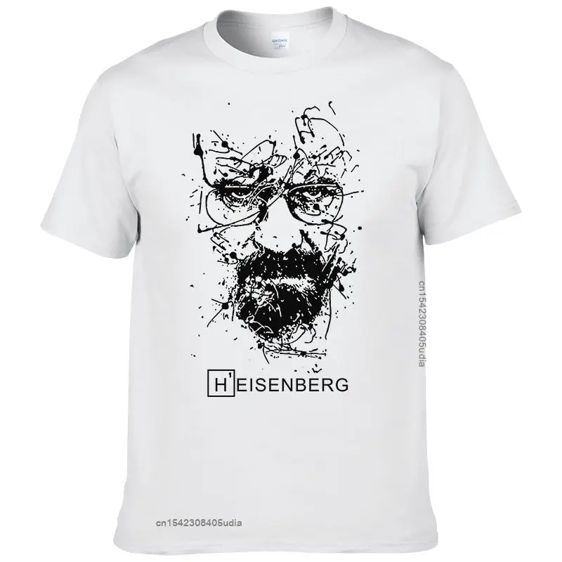 Top Trends: New Fashion Breaking Bad Graphic T Shirts Men Heisenberg Camisetas Hombre Men Cool Tee Shirt For Men Tops Cotton Tshirt Shoppable Styles