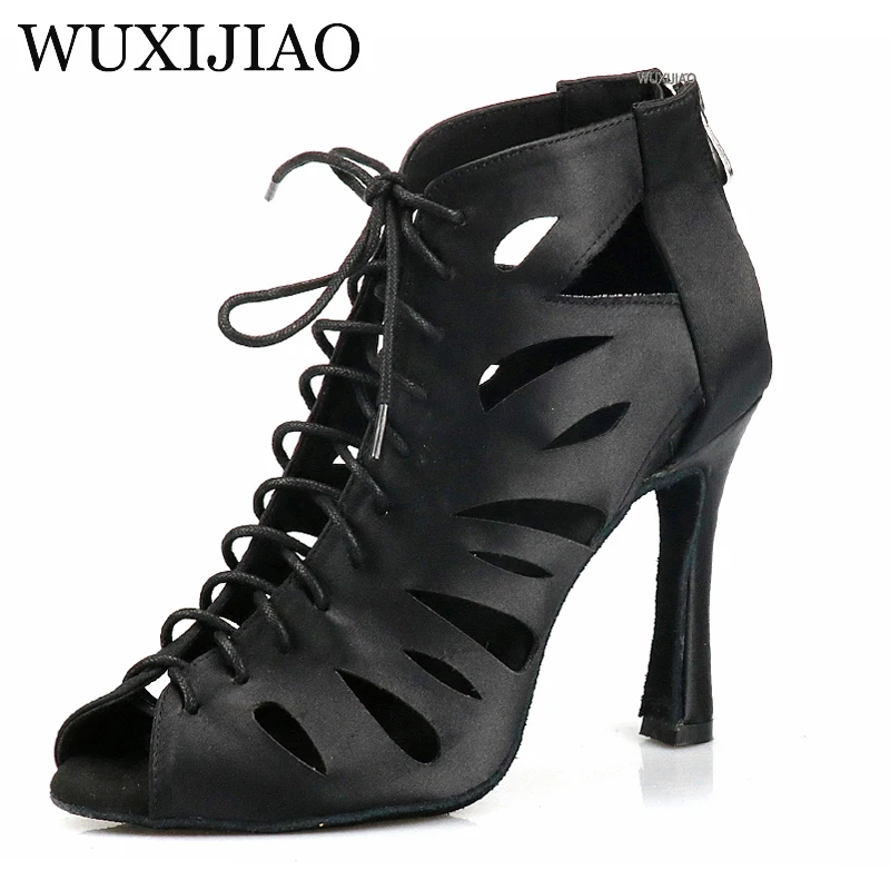 Top Trends: WUXIJIAO Women's Latin Dance Shoes New Dance Shoes Unique Design Salsa Shoes Diamond Sandals Shoppable Styles