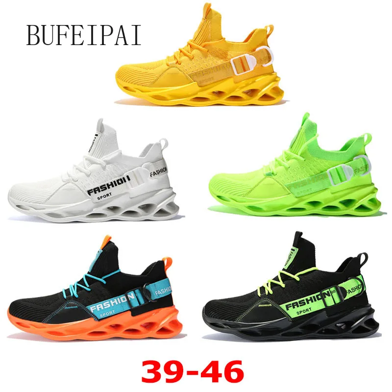 Top Trends: Breathable Running Shoes 46 Light Men's Sports Shoes 45 Large Size Comfortable Sneakers Fashion Walking Jogging Casual Shoes2020 Shoppable Styles - Image 2