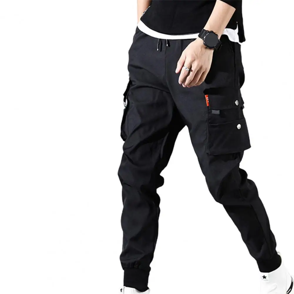 Top Trends: 50%HOTMen&#039;s Jogging Overalls Casual Hip Hop Pocket Men&#039;s Pants Solid Color Thin Spring Summer Men&#039;s Tactical Sports Pants Shoppable Styles