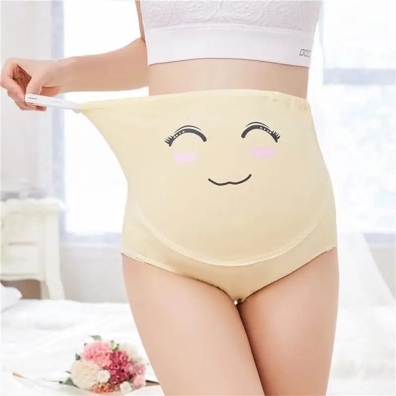 Top Trends: High Waist Maternity Panties Soft Cotton Pregnant Briefs Belly Support Panty For Maternity Clothes Pregnancy Underwear Plus Size Shoppable Styles - Image 6