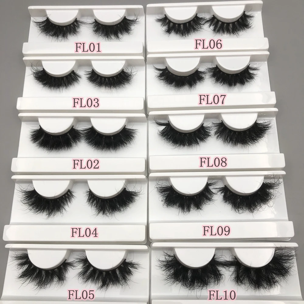 Top Trends: Mikiwi FL 20-22mm Makeup Mink Lashes 3D Fluffy Cruelty Free Natural Mink Lashes Cross Volume False Eyelashes Eyelash Extension Shoppable Styles - Image 2