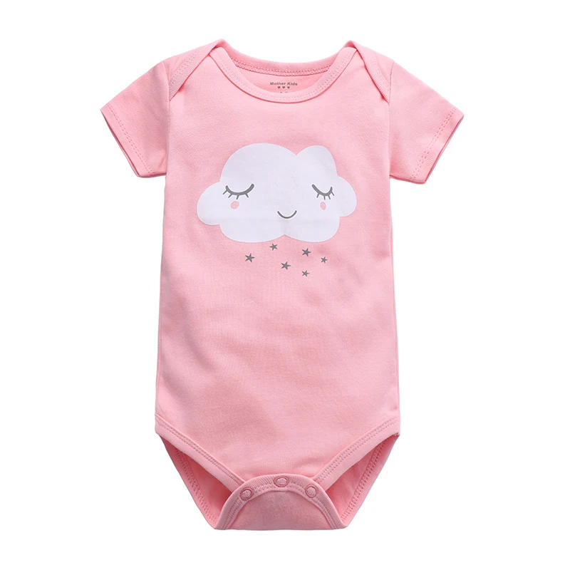 Top Trends: Babies Girls Clothing Bodysuit Newborn Baby Boys Short Sleeve Body 100% Cotton 3 6 9 12 18 24 Months Clothes Shoppable Styles - Image 4