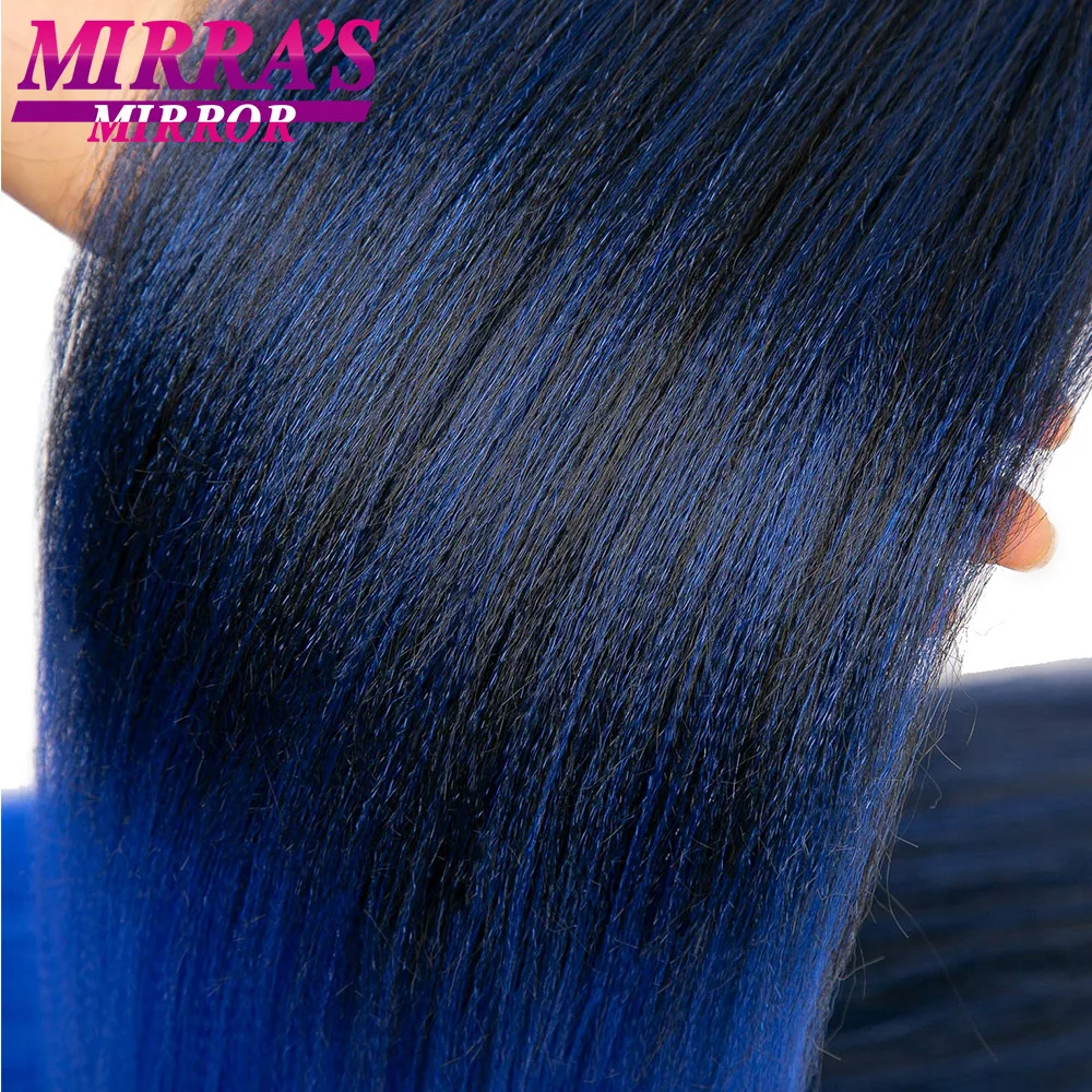 Top Trends: 30inch Jumbo Braids Hair Extensions Braiding Hair Pre Stretched Ombre Synthetic Braid YAKI Texture 1 / 2 / 4 / 6 / 8 Pcs Mirra's Mirror Shoppable Styles - Image 2