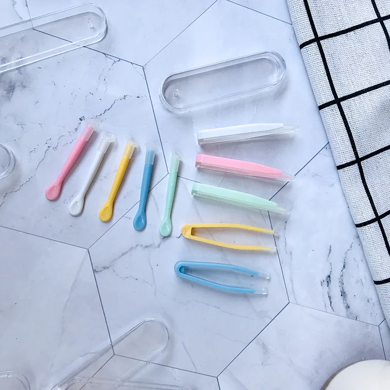 Top Trends: 1 Set New Multicolor Contact Lenses Tweezers And Suction Stick For Special Clamps Tool Contact Lens Inserter Remover Shoppable Styles