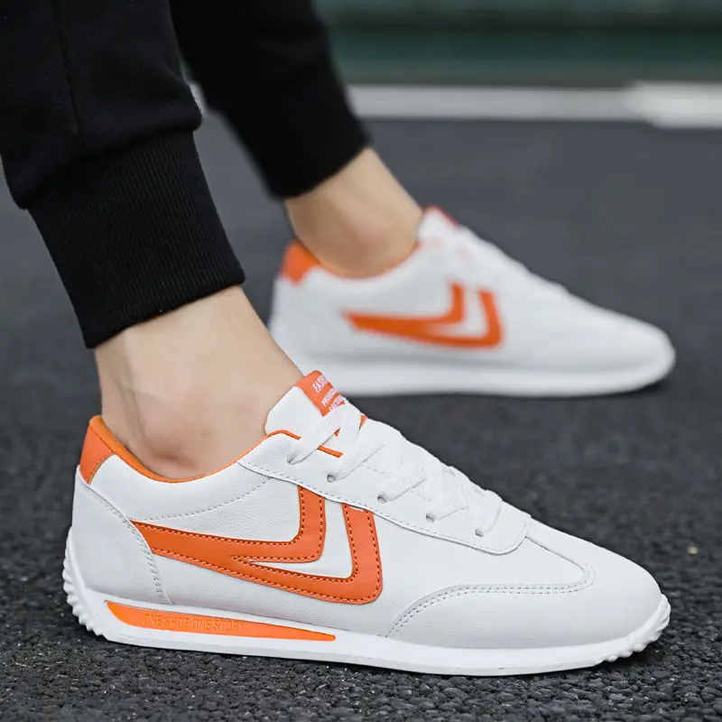 Top Trends: White Sneakers Boy Sport Shoes 2022 Runway Sneakers Men Casual Shoes Unisex Couple Sneakers Man Spring Shoes Skate Tennis Shoppable Styles - Image 2