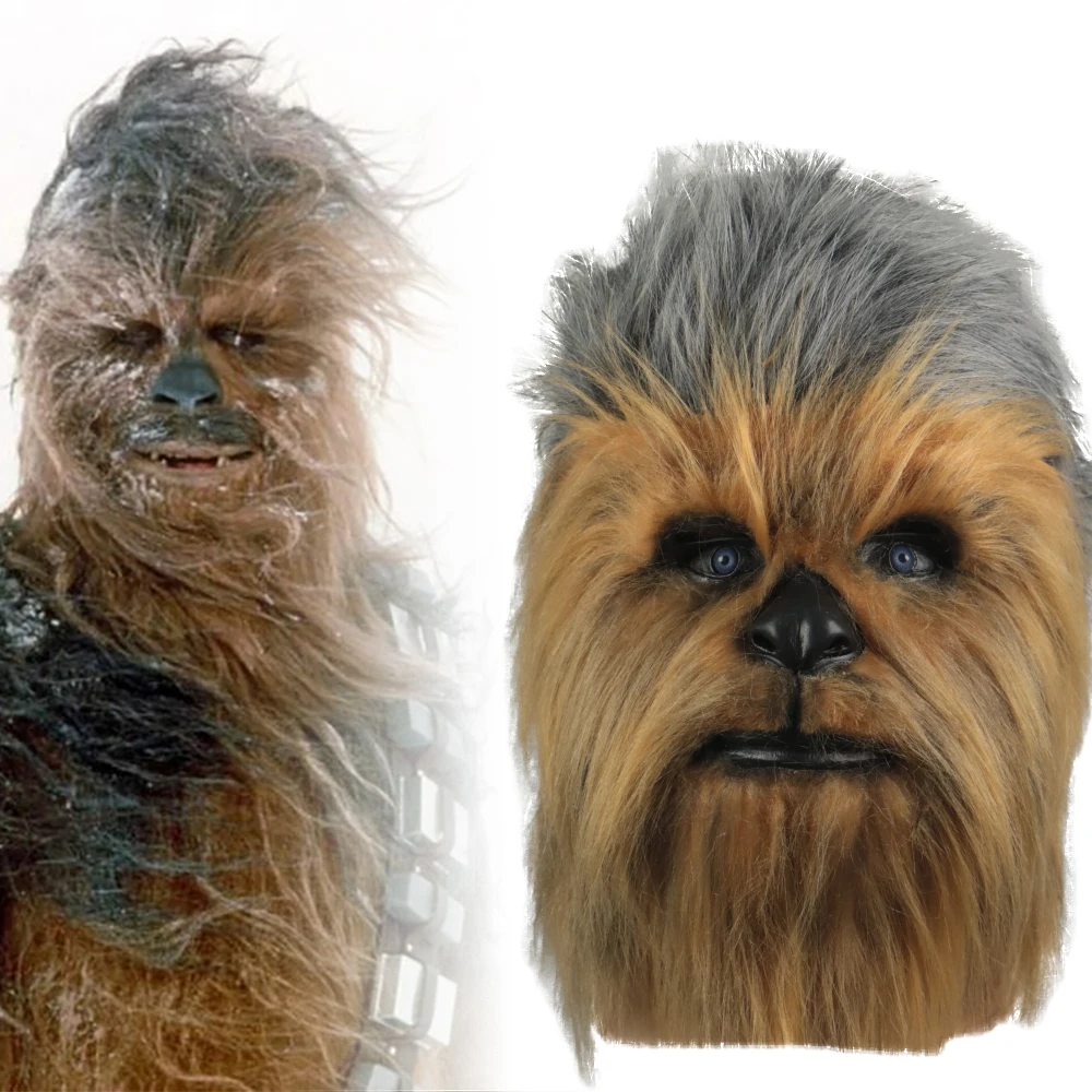 Top Trends: Cosplay Chewbacca Mask Head Masks Halloween Party Costume Prop Shoppable Styles