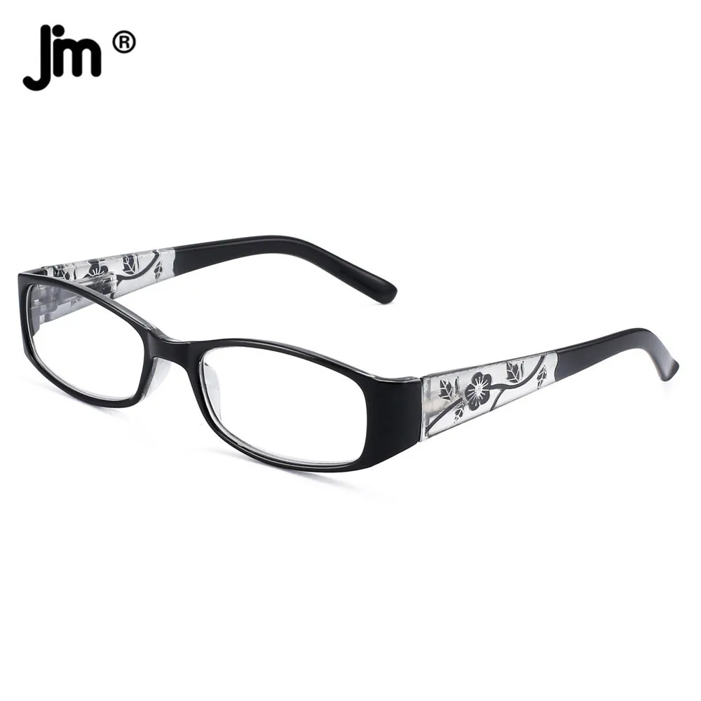 Top Trends: JM Vintage Spring Hinge Square Reading Glasses Women Thicken Arm Vintage Magnifier Presbyopic Diopter Glasses Shoppable Styles