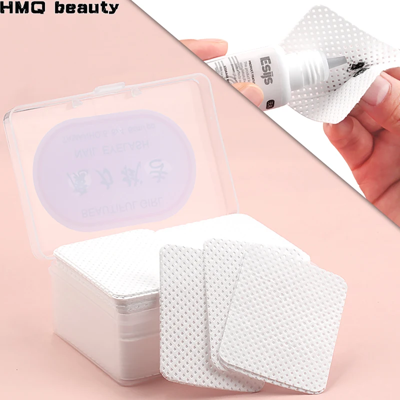 Top Trends: Lint-Free Paper Cotton Wipes Eyelash Glue Remover Wipe The Mouth Of The Glue Bottle Prevent Clogging Glue Cleaner Pads Shoppable Styles