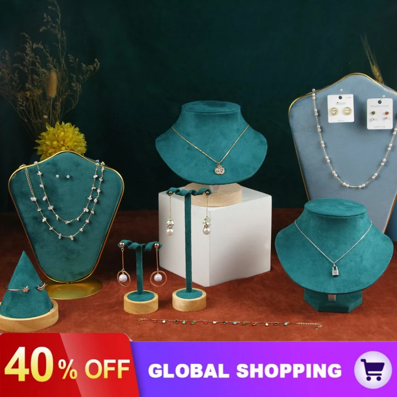 Top Trends: Fashion Portrait Necklace Display Stand Holder Jewelry Organizer Rack Mannequin Bust For Pendant Shoppable Styles