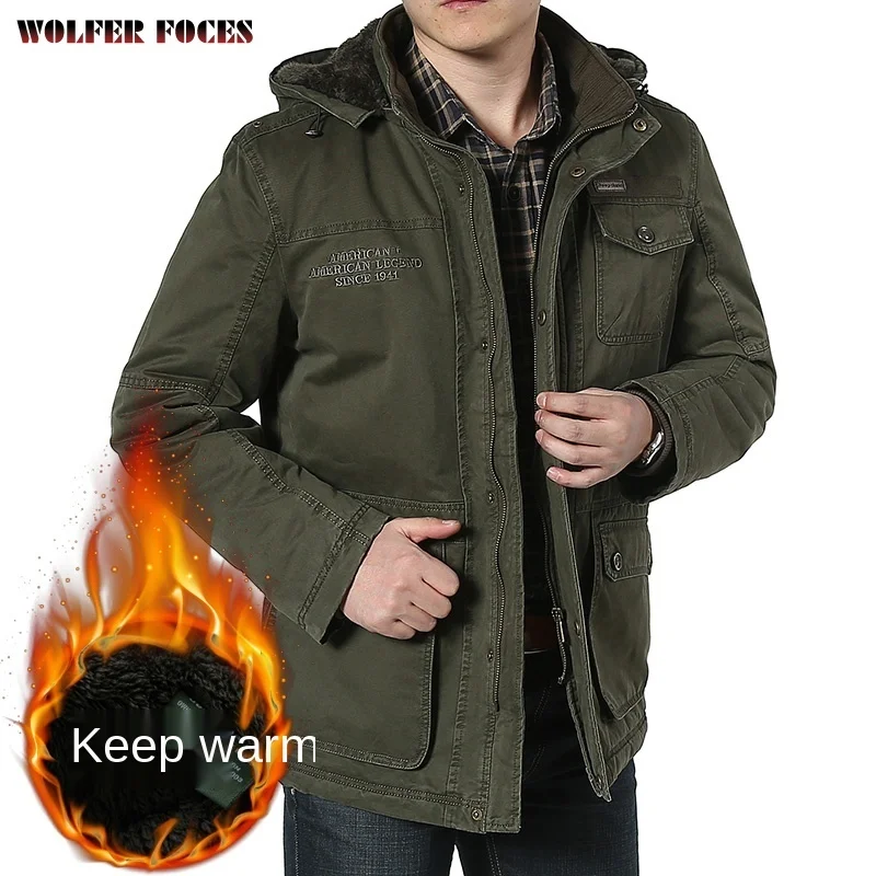 Top Trends: Parkas Custom Windbreak Motorcycle Jacket Bigsize Work Wear Mountaineering Jackets For Men Fashionable Coat Heating Trekking Man Shoppable Styles