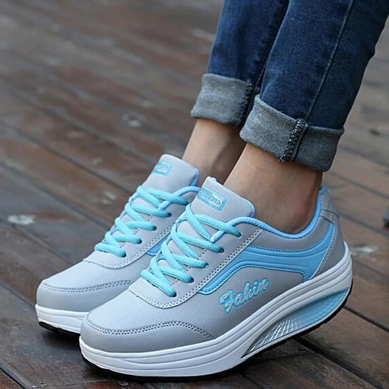 Top Trends: Women Sneakers High 2020 Platform Womens Running Shoes Ladies Basket Femme Wedges Trainers Zapatillas Deportivas Mujer Shoppable Styles