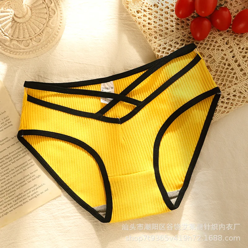 Top Trends: New Women's Underwear Sexy Solid Color Panties Fashion Girl Comfort Briefs Low Waist Seamless Underpants Female Lingerie Shoppable Styles - Image 3