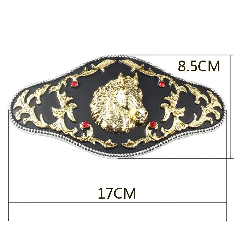 Top Trends: Man&#039;s Luxury Belt Buckle Horse Bull Head Eagle Belt Buckles For Men Cowboy 3.8-4cm Shoppable Styles