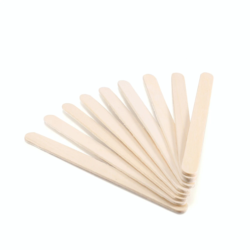 Top Trends: 50-150pcs 11cm Wooden Coffee Tea Ice Cream Popsicle Sticks Beverage Stir Stirrers For DIY Jewely Making UV Resin Sticks Tools Shoppable Styles - Image 5