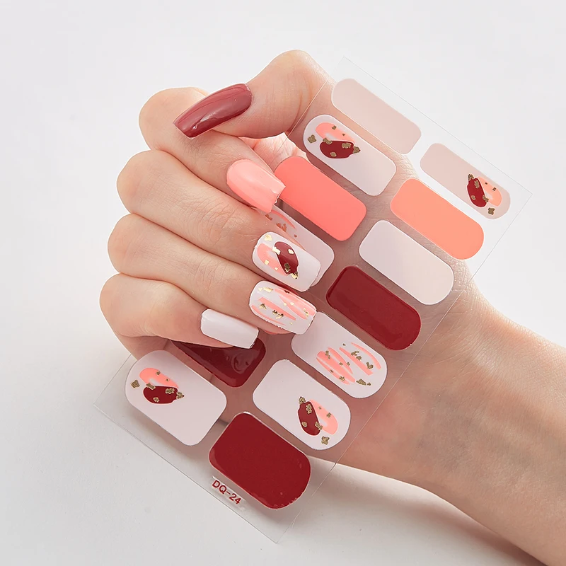 Top Trends: Four Sorts 0f Nail Stickers Self Adhesive Nail Sticker Nails Sticker Designer Full Cover Nail Stickers Nail Designs Nail Strips Shoppable Styles