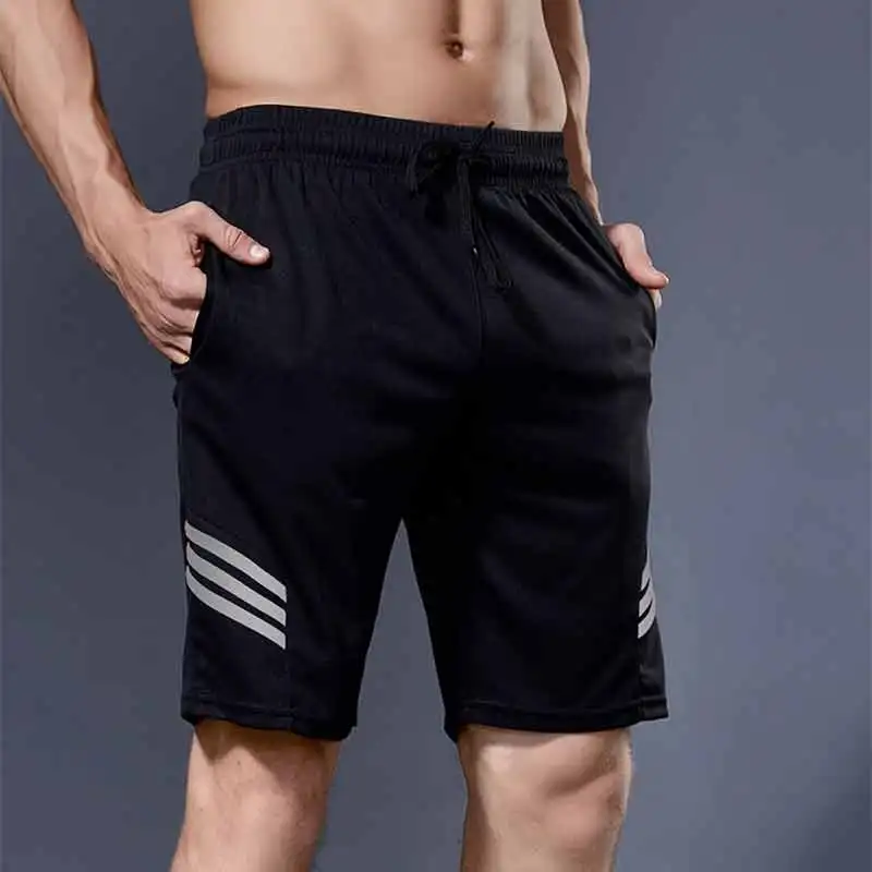 Top Trends: Shorts Men Running Shorts Quick Dry Workout Jogging Gym Fitness Sport Short Reflective Mens Running Sweatpants With Pockets Shoppable Styles