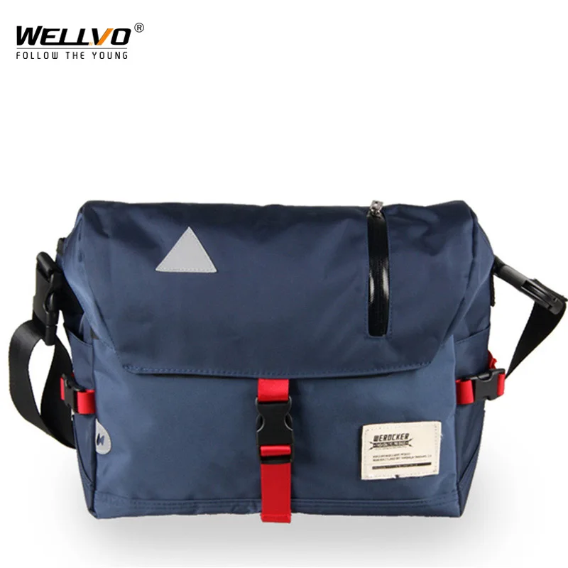 Top Trends: Men Crossbody Messenger Bags Oxford Waterproof Ridding Bag Sling Shoulder Travel Bag Large Mountain Bike Cycling Pack XA135ZC Shoppable Styles