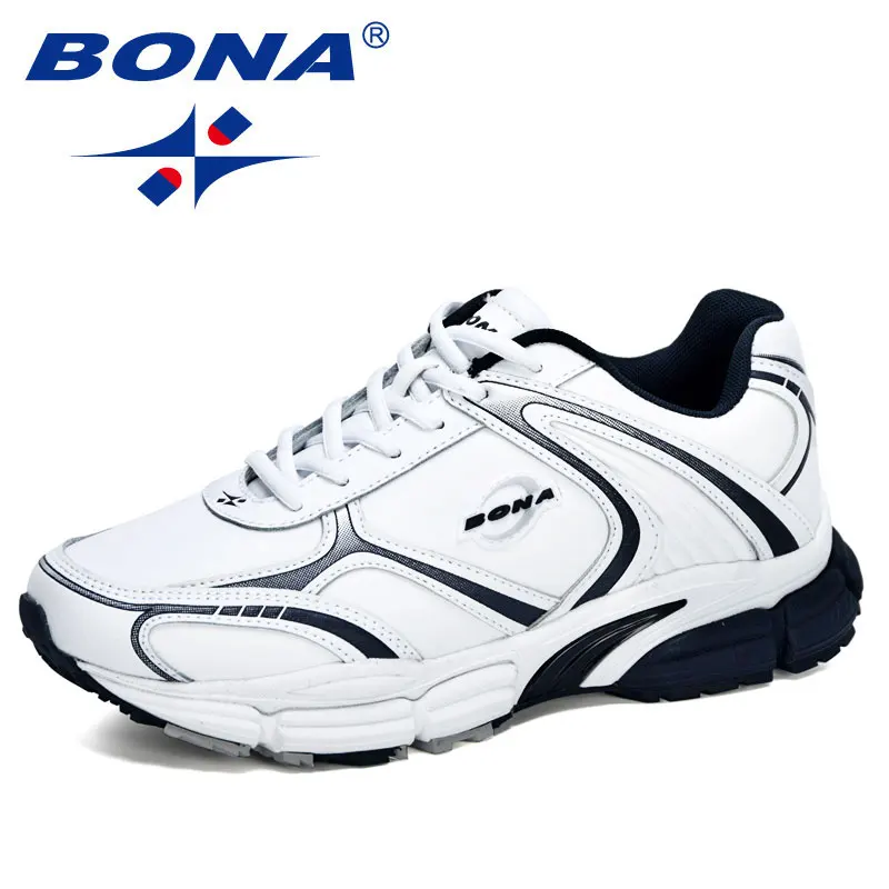 Top Trends: BONA New Designers Action Leather Trendy Running Shoes Men Outdoor Sneakers Man Walking Jogging Shoes Athletic Footwear Shoppable Styles