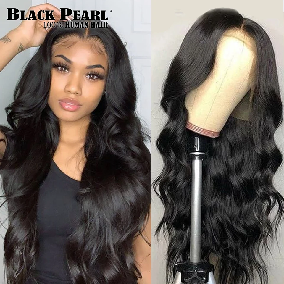 Top Trends: 13X5X2 Body Wave Lace Front Wig Transparent Lace Frontal Wigs T Part Brazilian 30 Inch Wavy Body Wave Lace Front Human Hair Wigs Shoppable Styles