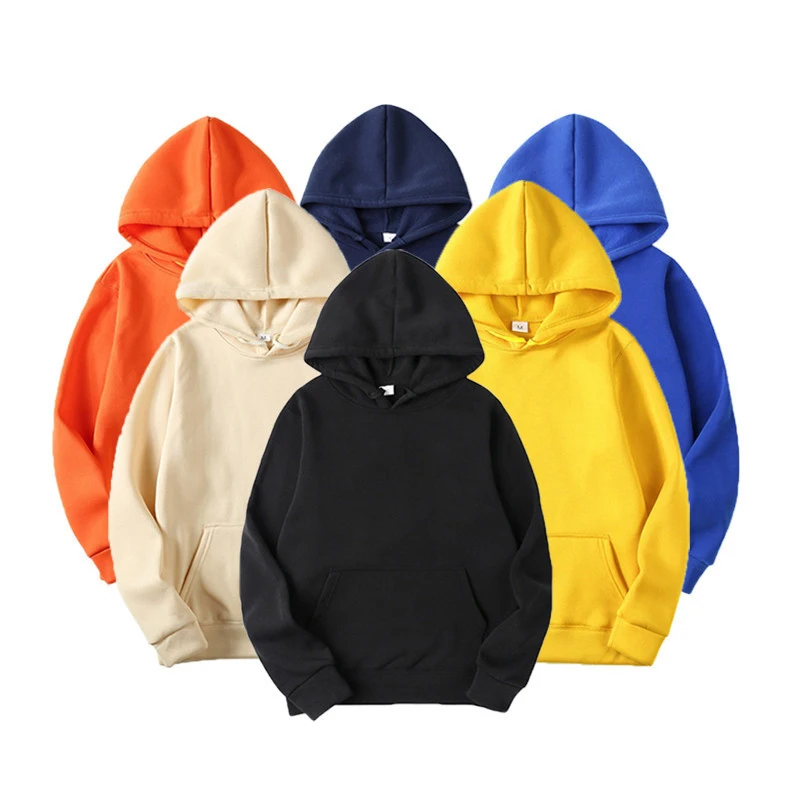 Top Trends: Fashion Brand Men's / Women's Hoodies 2021 Spring Autumn Male Casual Hoodies Sweatshirts Men's Solid Color Hoodies Sweatshirt Tops Shoppable Styles