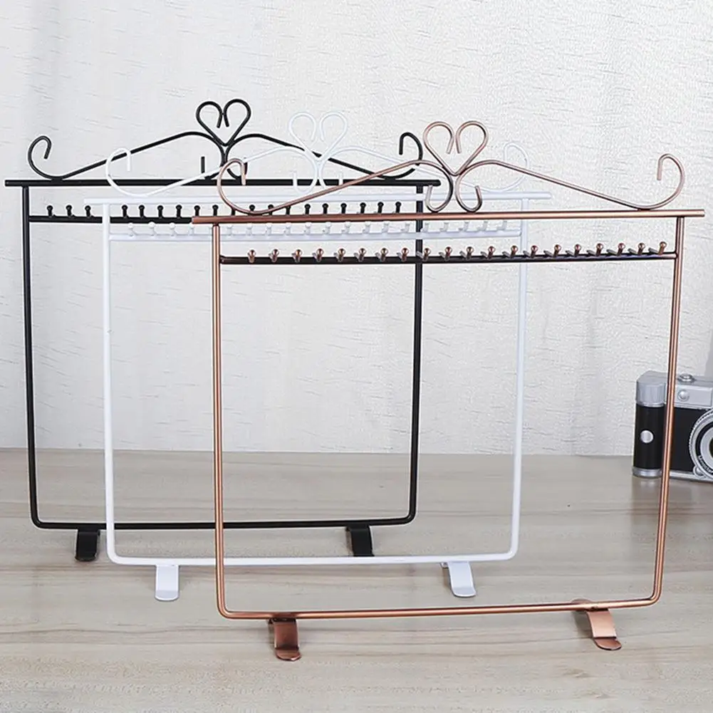 Top Trends: Storage Jewelry Hanger Necklace Earring Metal Jewelry Rack Pedant Display Stand Earring Holder Jewelry Organizer Necklace Hanger Shoppable Styles