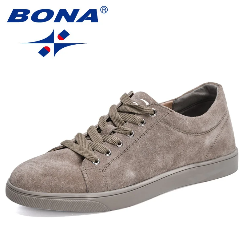 Top Trends: BONA 2022 New Designers Classics Casual Shoes Men Suede Breathable Outdoor Light Sneakers Man Skateborading Footwear Mansculino Shoppable Styles