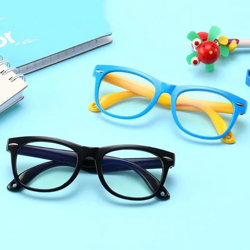 Top Trends: KIids Square Glasses Rivets Children Boy Girls 3-12 Years Prescription Eyewear 0 -0.5 -0.75 -1.0 -1.5 -2.0 -3.0 -4.0 Shoppable Styles - Image 5