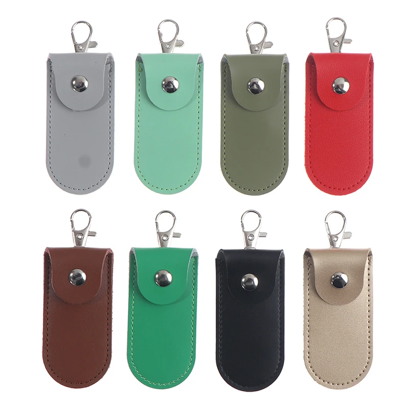 Top Trends: 2021 Pouch Bag Case Protective Leather Key Ring For Usb Flash Drive Pendrive Memory Stick Shoppable Styles