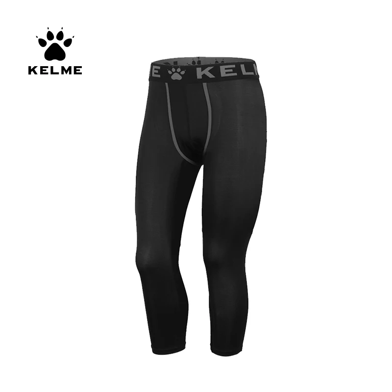 Top Trends: KELME Men Running Tights Soccer Winter Tights Kid Leggings Thick Sports Black Fitness Breathable Quick-drying 8161TL1006 Shoppable Styles