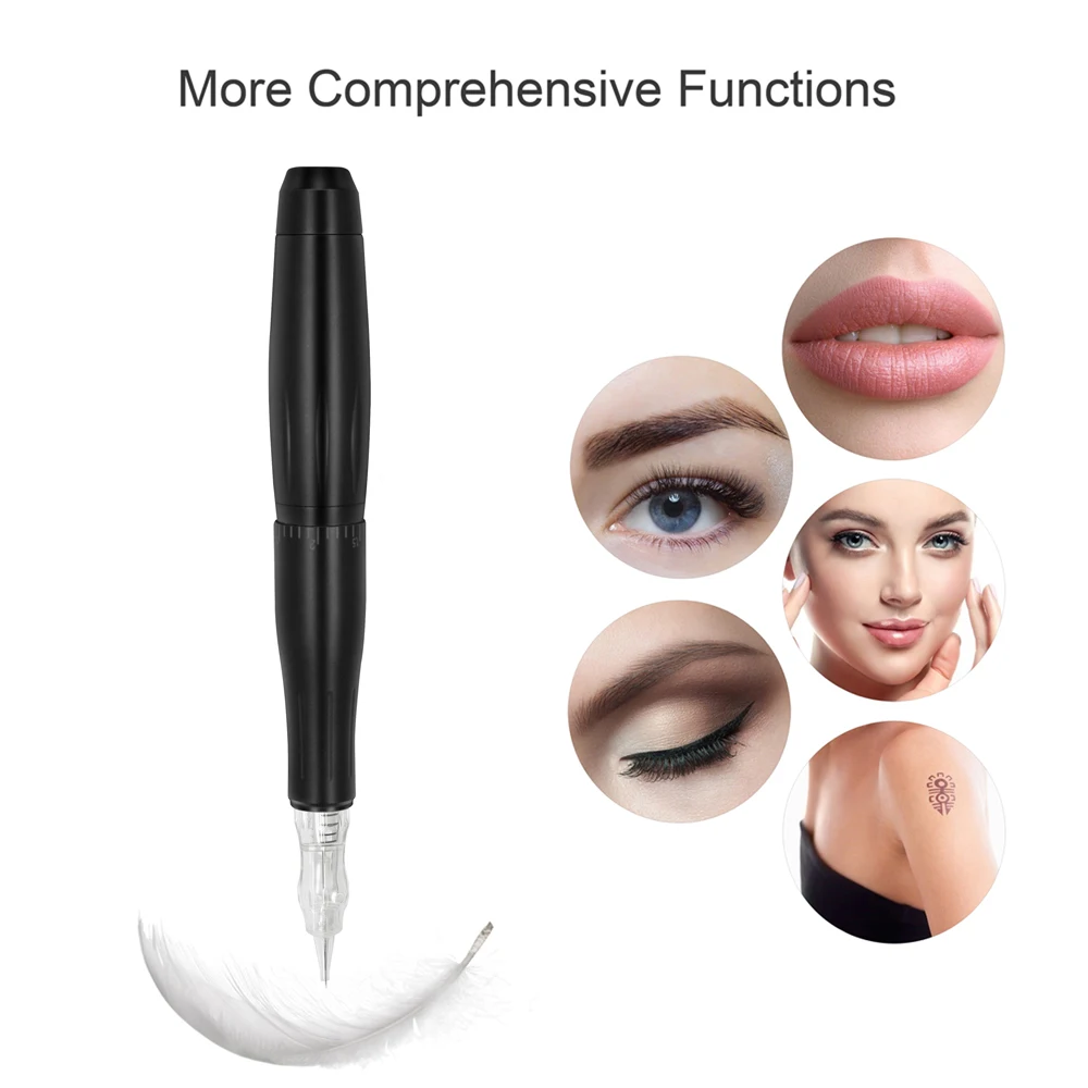 Top Trends: Biomaser P300 Permanent Makeup Machine Rotary Pen Tatoo Machine Kit Microblading Makeup Cartridge Needles Tattoo Power Device Shoppable Styles - Image 6