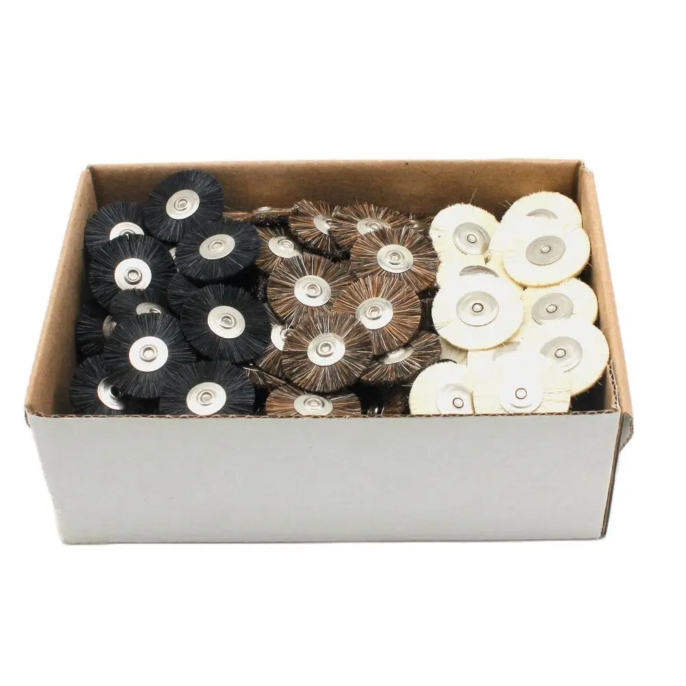 Top Trends: 144pcs 22mm Abrasive Brushes 2.35mm Shank Jewelry Polishing Wheel For Dremel Power Tool Accessories Shoppable Styles - Image 6