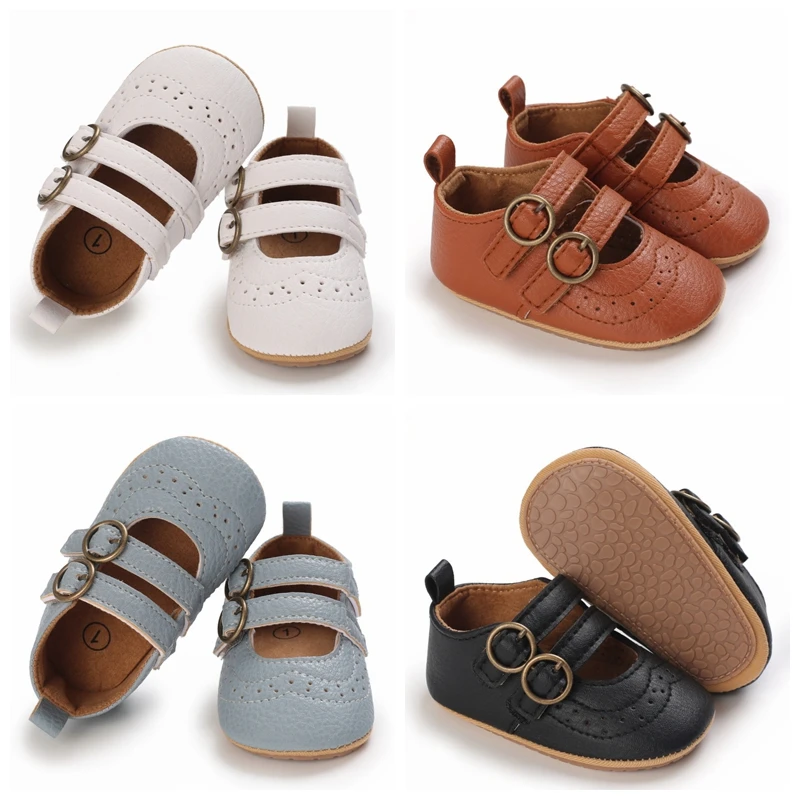 Top Trends: Vintage Baby Shoes Newborn Infant Boy Girl Prewalker Classical PU Soft Anti-slip Toddler Crib Crawl Shoes Moccasins Shoppable Styles